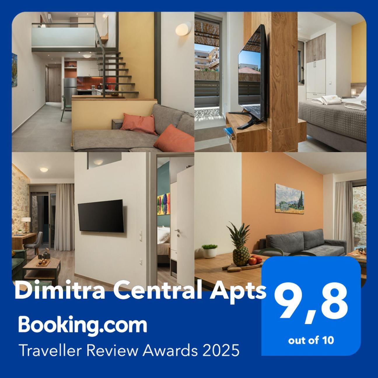 Dimitra Central Apts Ханья Экстерьер фото